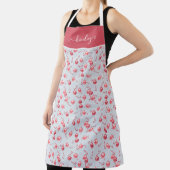 Kerstmis | Candy Cane Pattern Schort (Insitu)