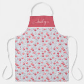 Kerstmis | Candy Cane Pattern Schort (Voorkant)