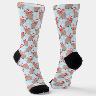 Kerstmis Capybara Funny Holiday Animal Socks Sokken