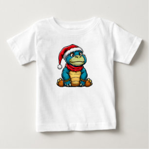 Kerstmis cartoondinosaurus Kerstgeschenk