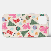 Kerstmis Case-Mate iPhone Case (Achterkant (horizontaal))