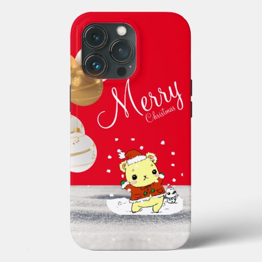 Kerstmis Case-Mate iPhone Case (Achterkant)