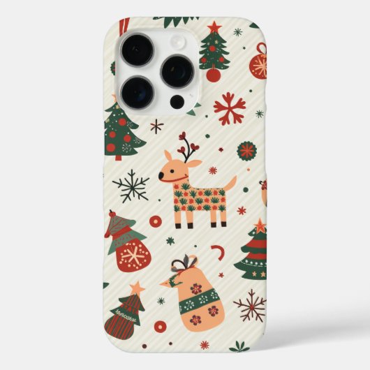 Kerstmis Case-Mate iPhone Case (Achterkant)