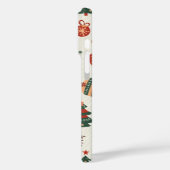 Kerstmis Case-Mate iPhone Case (Achterkant / Links)