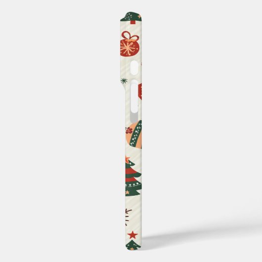 Kerstmis Case-Mate iPhone Case (Achterkant / Links)