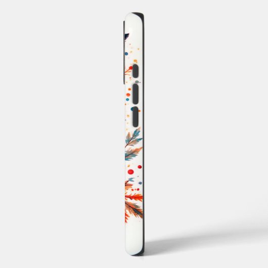 Kerstmis Case-Mate iPhone Case (Achterkant / Links)