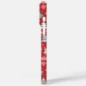 Kerstmis Case-Mate iPhone Case (Achterkant / Links)