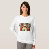 Kerstmis - Cavalier King Charles Spaniel Maverick T-shirt (Voorkant volledig)
