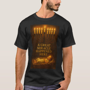 Kerstmis Chanukah Christelijk T-shirt
