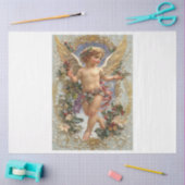 Kerstmis Cherub Tissuepapier (Craft)