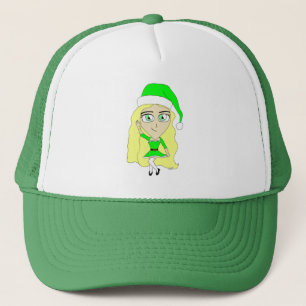 Kerstmis chibi trucker pet