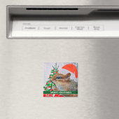 Kerstmis Chipmunk Santa Schattigee vakantie Magneet (Insitu (Vaatwasser))