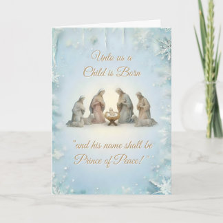 Kerstmis Christelijk Design Kaart