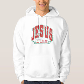 Kerstmis citaat over Jezus Hoodie