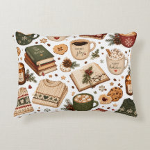 Kerstmis Coffee Winter Patroon