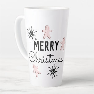 Kerstmis Cookie Peperkoek Latte Mok