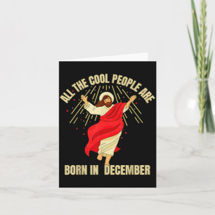 Kerstmis Cool Volk Wordt Geboren In December Chris Kaart