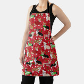 Kerstmis Corgi Dogs Schort (Insitu)