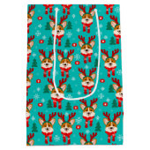 Kerstmis Corgi Hond Cadeautas (Achterkant)