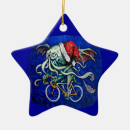 Kerstmis Cthulhu Keramisch Ornament