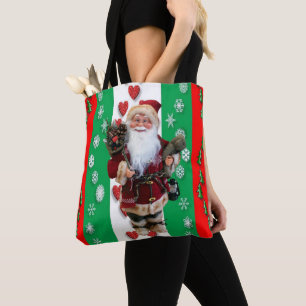 Kerstmis Dames Boodschappentassen, Sinterklaas Draagtas