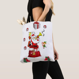 Kerstmis Dames Boodschappentassen, Sinterklaas Draagtas