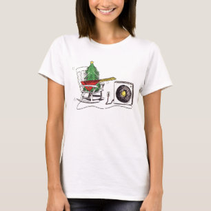 Kerstmis, dames T T-shirt