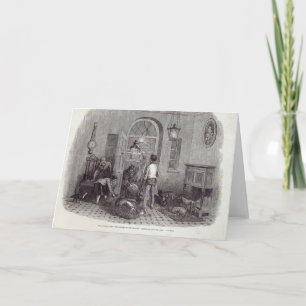 Kerstmis: De "complimenten van het Seizoen " Feestdagen Kaart