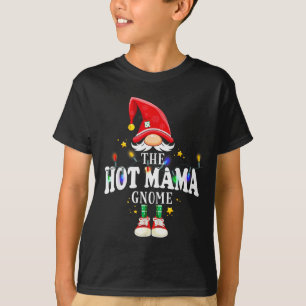 Kerstmis De Heete Mama Kabouter X-mas Matching Pjs T-shirt