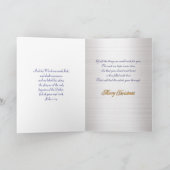 Kerstmis De religieuze kaart van Madonna (Binnen)