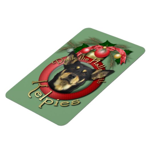 Kerstmis - Deck the Halls - Kelpies Magneet (Linkerzijde)