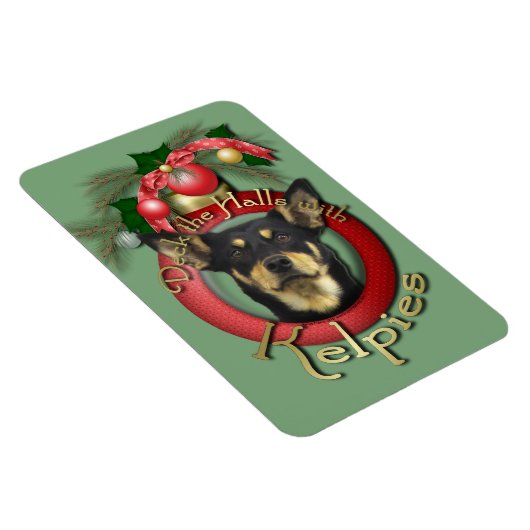 Kerstmis - Deck the Halls - Kelpies Magneet (Rechterzijde)