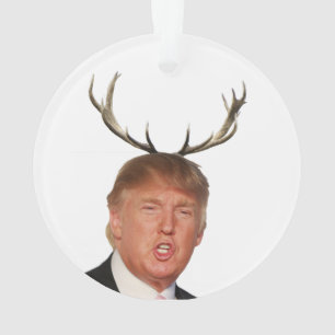 Kerstmis: Deer Mr. President Ornament
