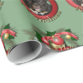 Kerstmis - Dek de zalen - Fransen Cadeaupapier (Rol Hoek)