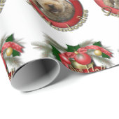 Kerstmis - Dek de zalen - GoldenDoodles Cadeaupapier (Rol Hoek)