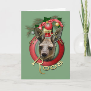 Kerstmis - Dek de Zalen - Roos Feestdagen Kaart
