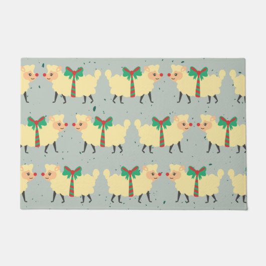 Kerstmis Deurmat (Voorkant)