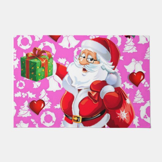 Kerstmis deurmat, Sinterklaas Deurmat (Voorkant)