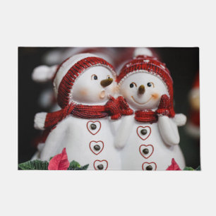 Kerstmis deurmat, Sneeuwman Deurmat