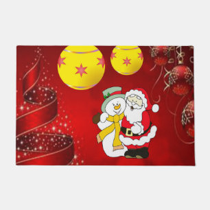 Kerstmis deurmat, Sneeuwman Deurmat