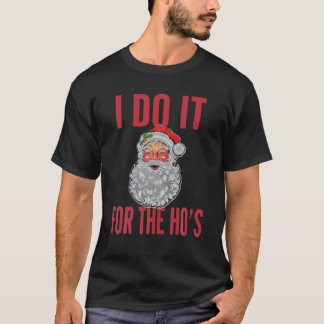Kerstmis die ik doe voor de kerstman van de Ho. T-shirt