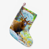 Kerstmis die mijn oude deerest tegenhoudt kleine kerstsok (Voorkant (Hangend))