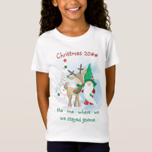 Kerstmis die waar we.. Grappig kabouter T-shirt