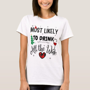 Kerstmis die waarschijnlijk de hele T-Shir-wijn Dr T-shirt