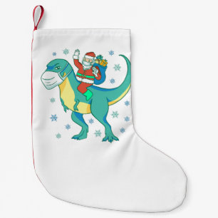 kerstmis dinosaur gezichtsmasker santa kleine kerstsok
