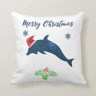 Kerstmis Dolfijn Kussen