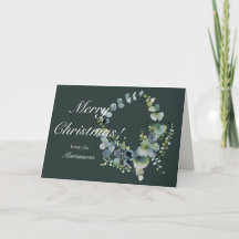 Kerstmis donkergroene eucalyptuskrans