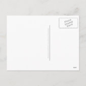 Kerstmis door de Open haard Feestdagenkaart (Achterkant)