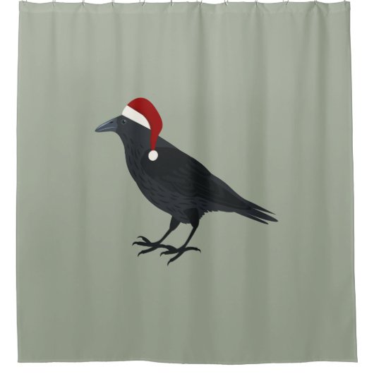 Kerstmis Douchegordijn (Voorkant)