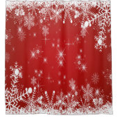 Kerstmis Douchegordijn (Voorkant)